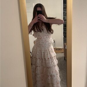 Anne Louise Boutique Lovette Maxi Lace Dress